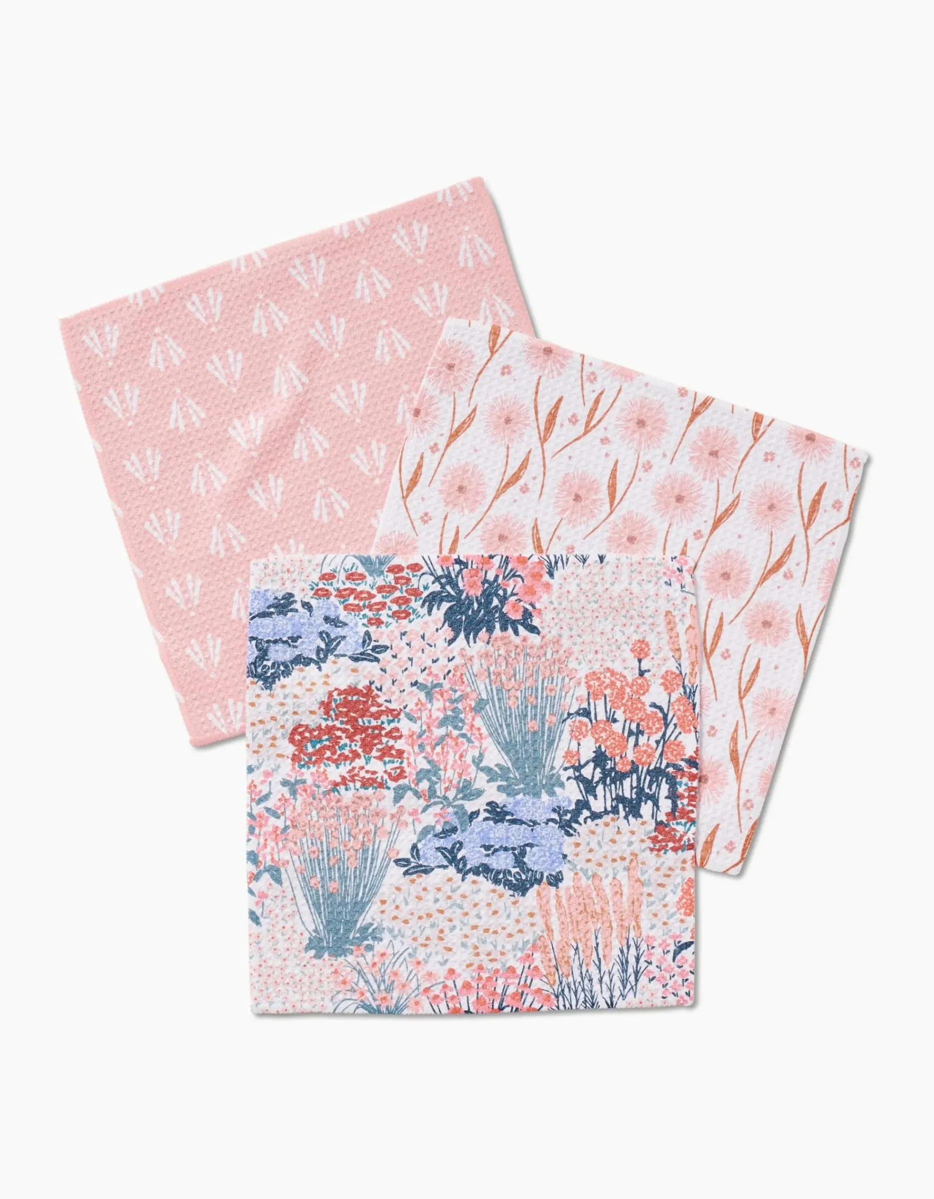 GEOMETRY Garden Bloom Dishcloth Set
