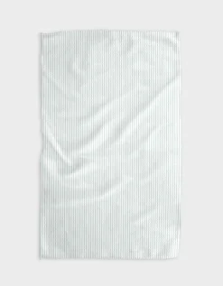 GEOMETRY Get In Line - Mint Tea Towel