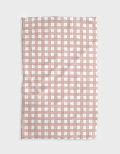 GEOMETRY Gigi - Dusty Rose Tea Towel