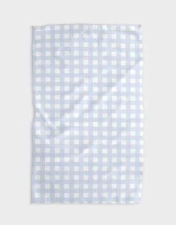 GEOMETRY Gigi - Light Blue Tea Towel