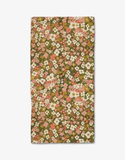 GEOMETRY Gilded Garden Bar Towel