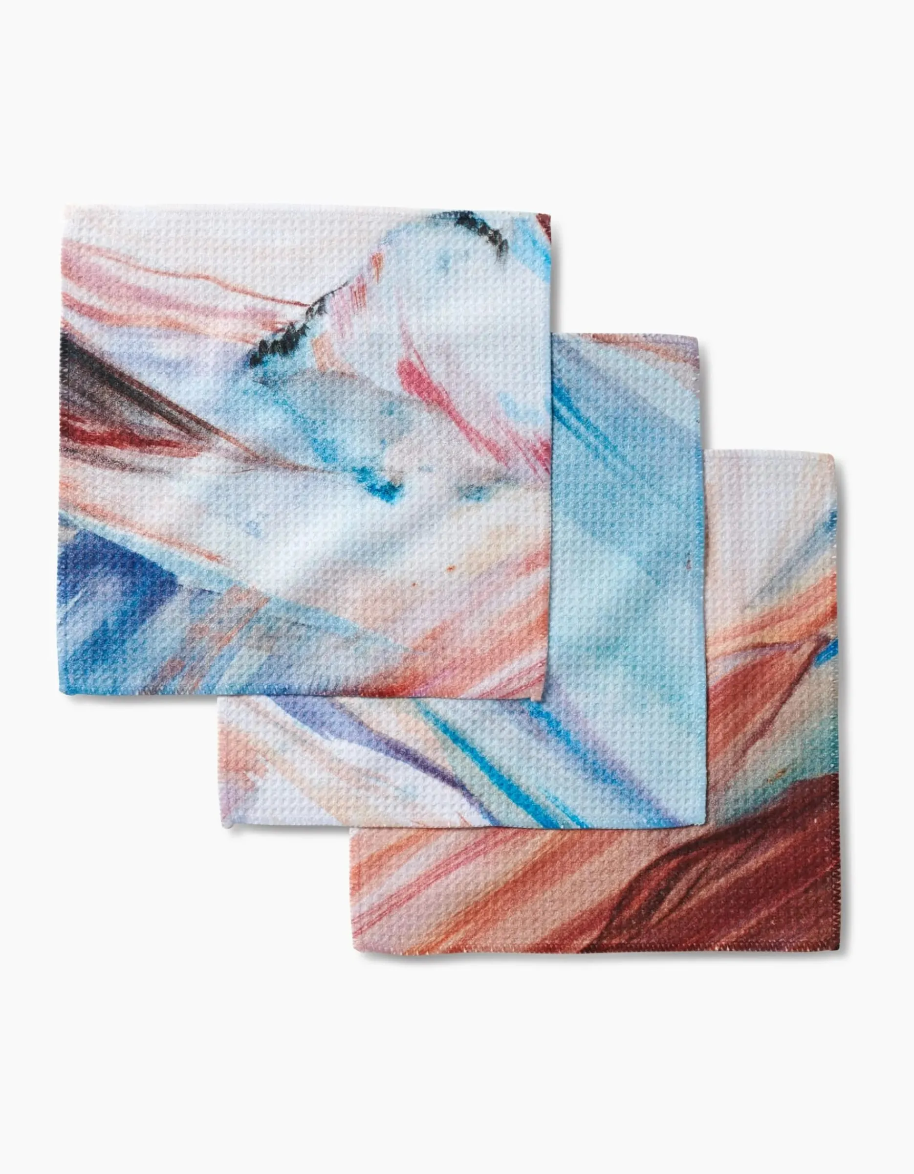 GEOMETRY Golden Hour in the Rockies Dishcloth Set