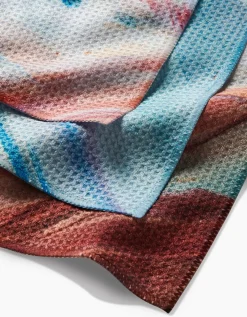 GEOMETRY Golden Hour in the Rockies Dishcloth Set