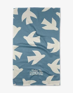 GEOMETRY Good Day Tea Towel