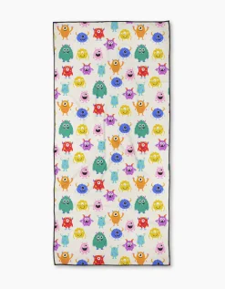 GEOMETRY Goofy Critters Beach Towel