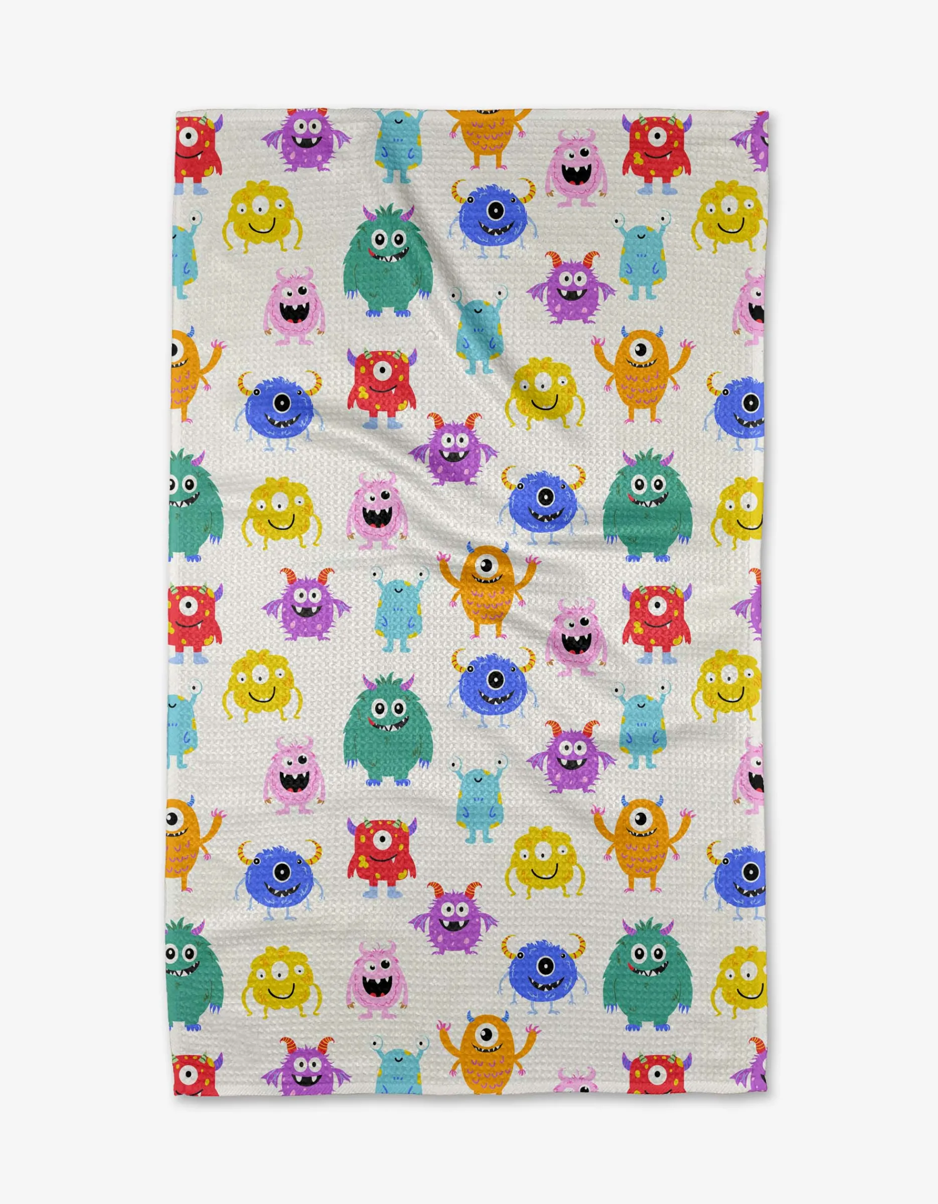 GEOMETRY Goofy Critters Tea Towel