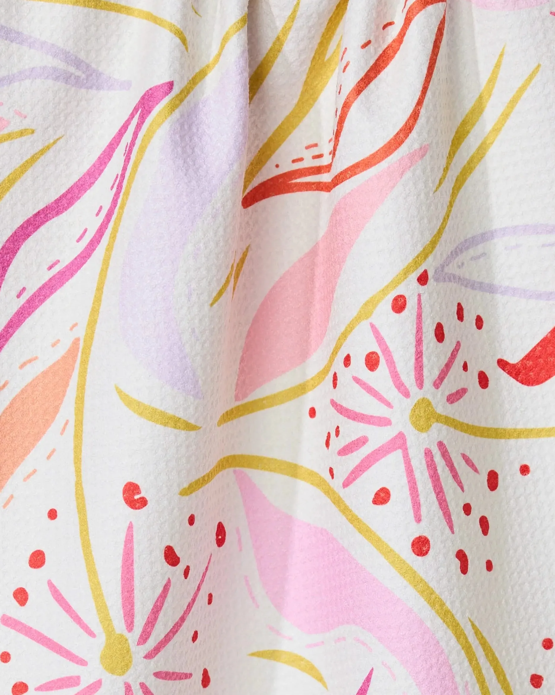 GEOMETRY Grand Bloom Tea Towel