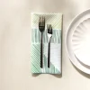 GEOMETRY Green Kites Dinner Napkin Set