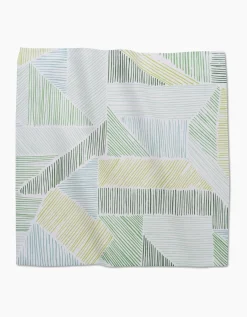 GEOMETRY Green Kites Dinner Napkin Set