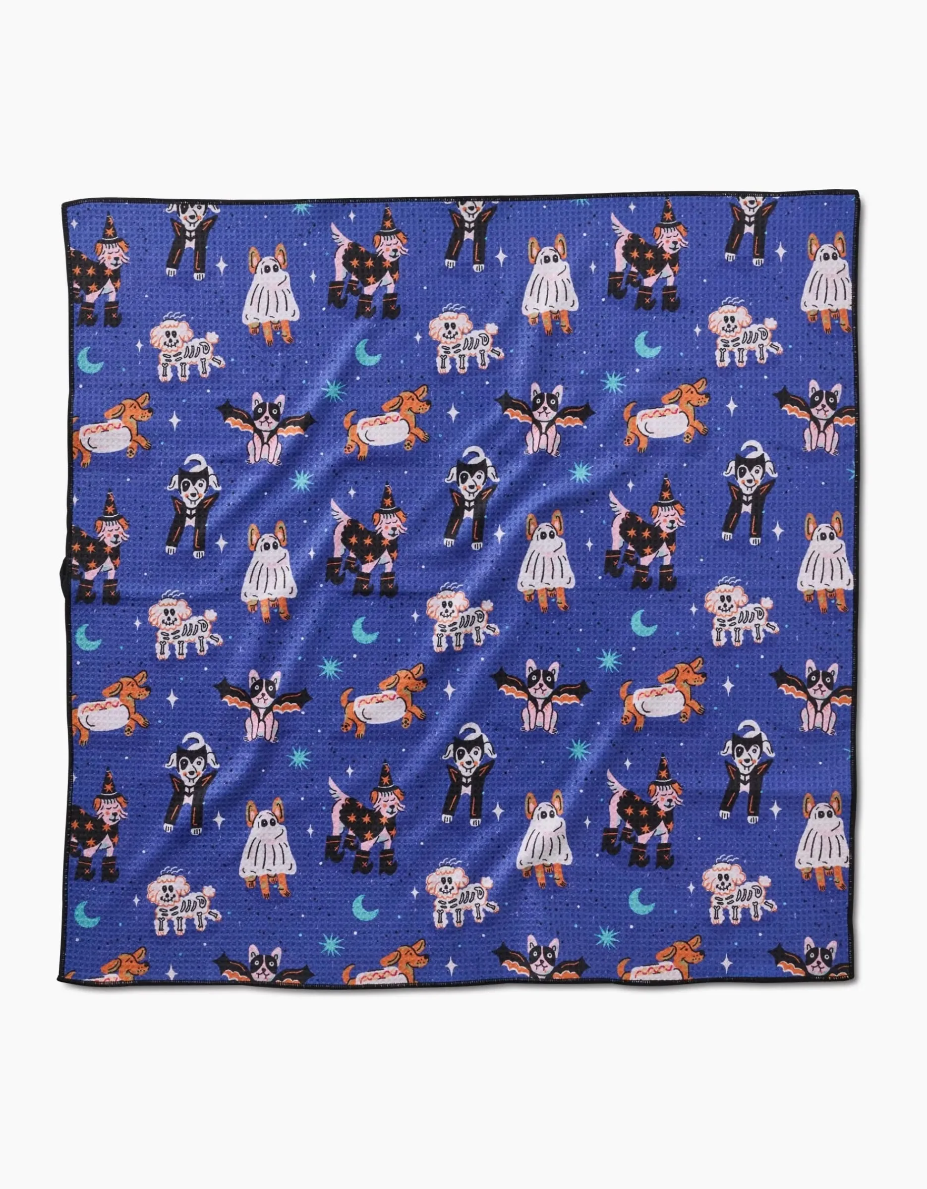 GEOMETRY Halloween Hounds Dog Towel