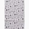 GEOMETRY Halloween Magic White Tea Towel