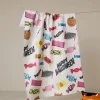 GEOMETRY Halloween Treats Tea Towel