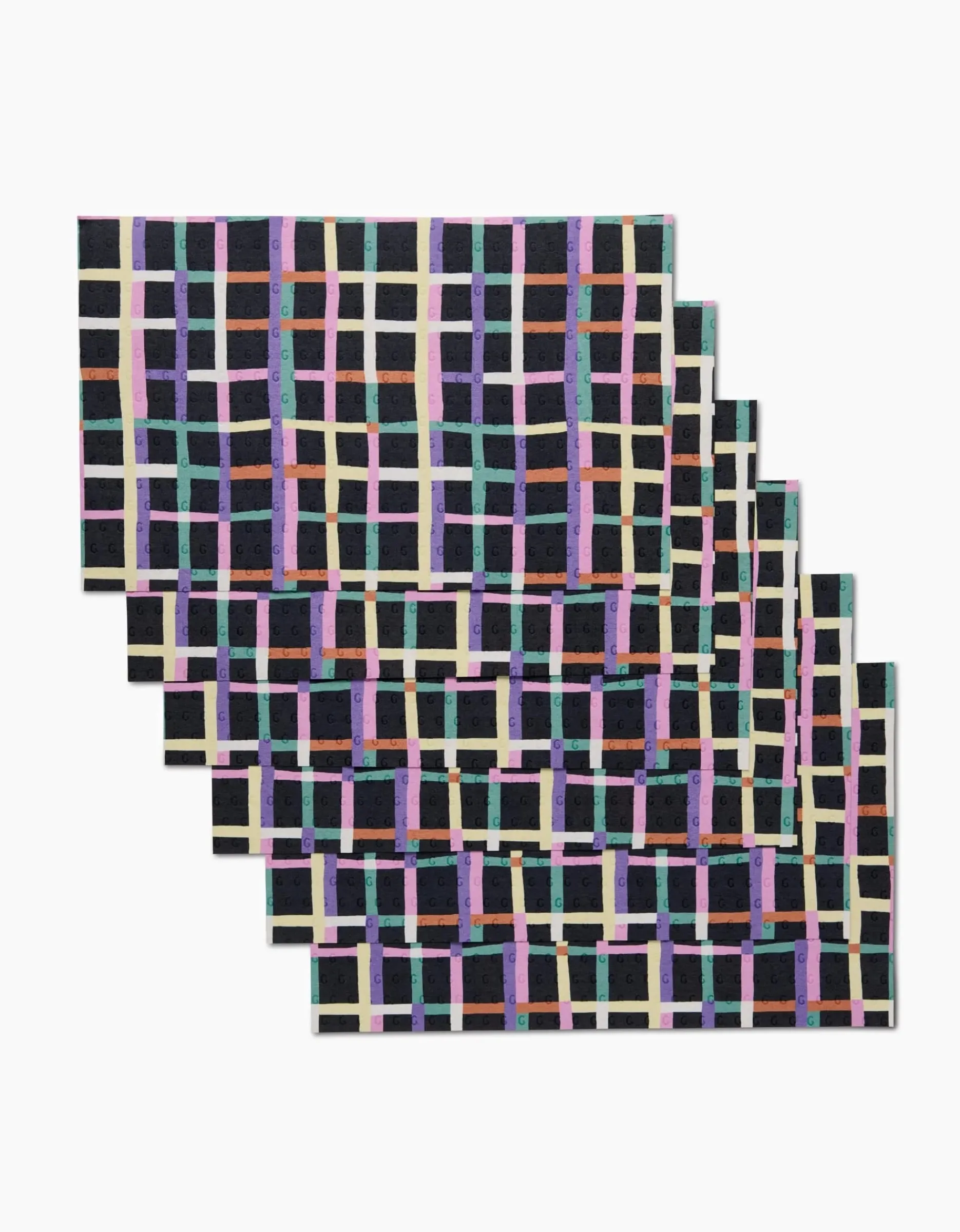 GEOMETRY Happy Plaid Not Paper Towel