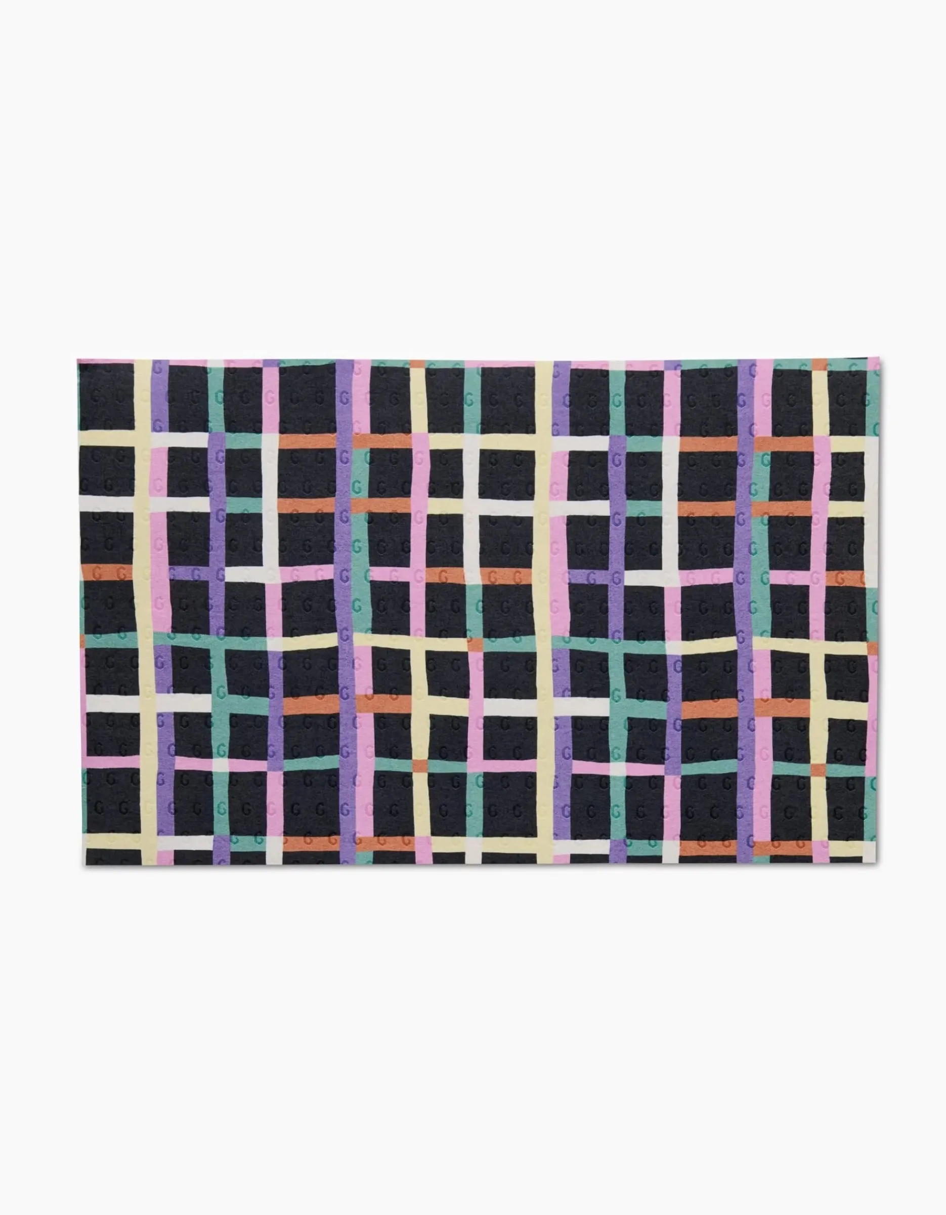 GEOMETRY Happy Plaid Not Paper Towel