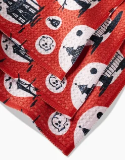 GEOMETRY Haunted House Dishcloth Set