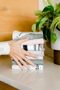 GEOMETRY Hayden Abstract Bar Towel