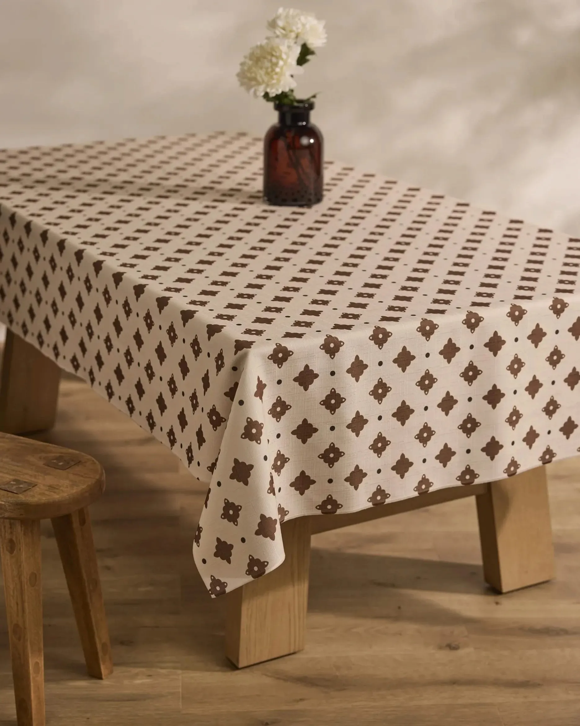 GEOMETRY Heritage Stamp Tablecloth
