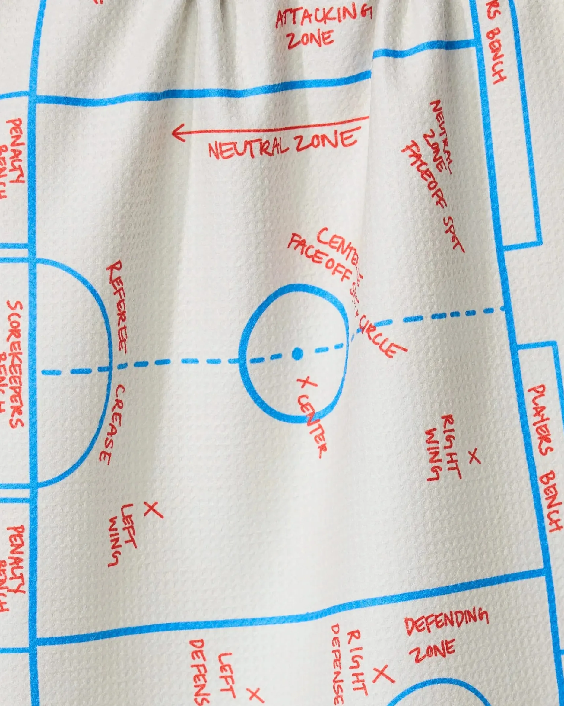 GEOMETRY Hockey Tea Towel