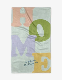 GEOMETRY Home Tea Towel