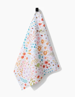 GEOMETRY Honeybee Heaven Tea Towel