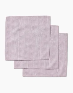 GEOMETRY Houston Wood Dishcloth Set