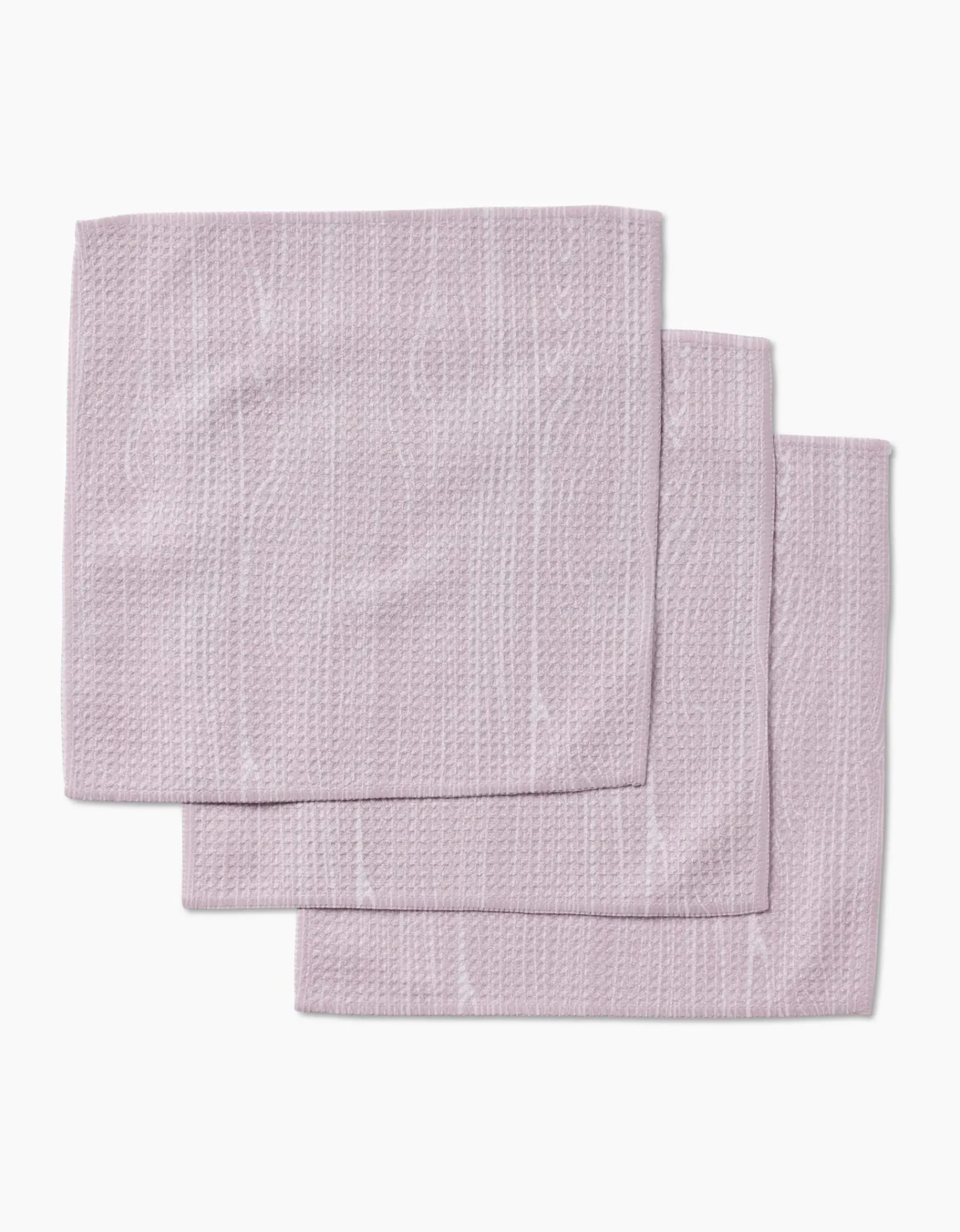 GEOMETRY Houston Wood Dishcloth Set