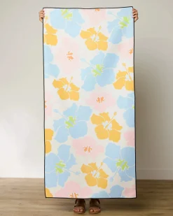 GEOMETRY Hula Hues Beach Towel