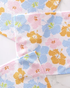 GEOMETRY Hula Hues Dishcloth Set