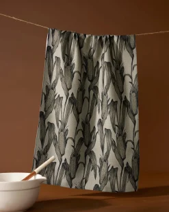 GEOMETRY Husk Tea Towel