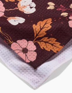 GEOMETRY In The Oaks Tea Towel