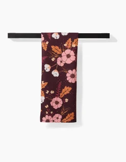 GEOMETRY In The Oaks Tea Towel