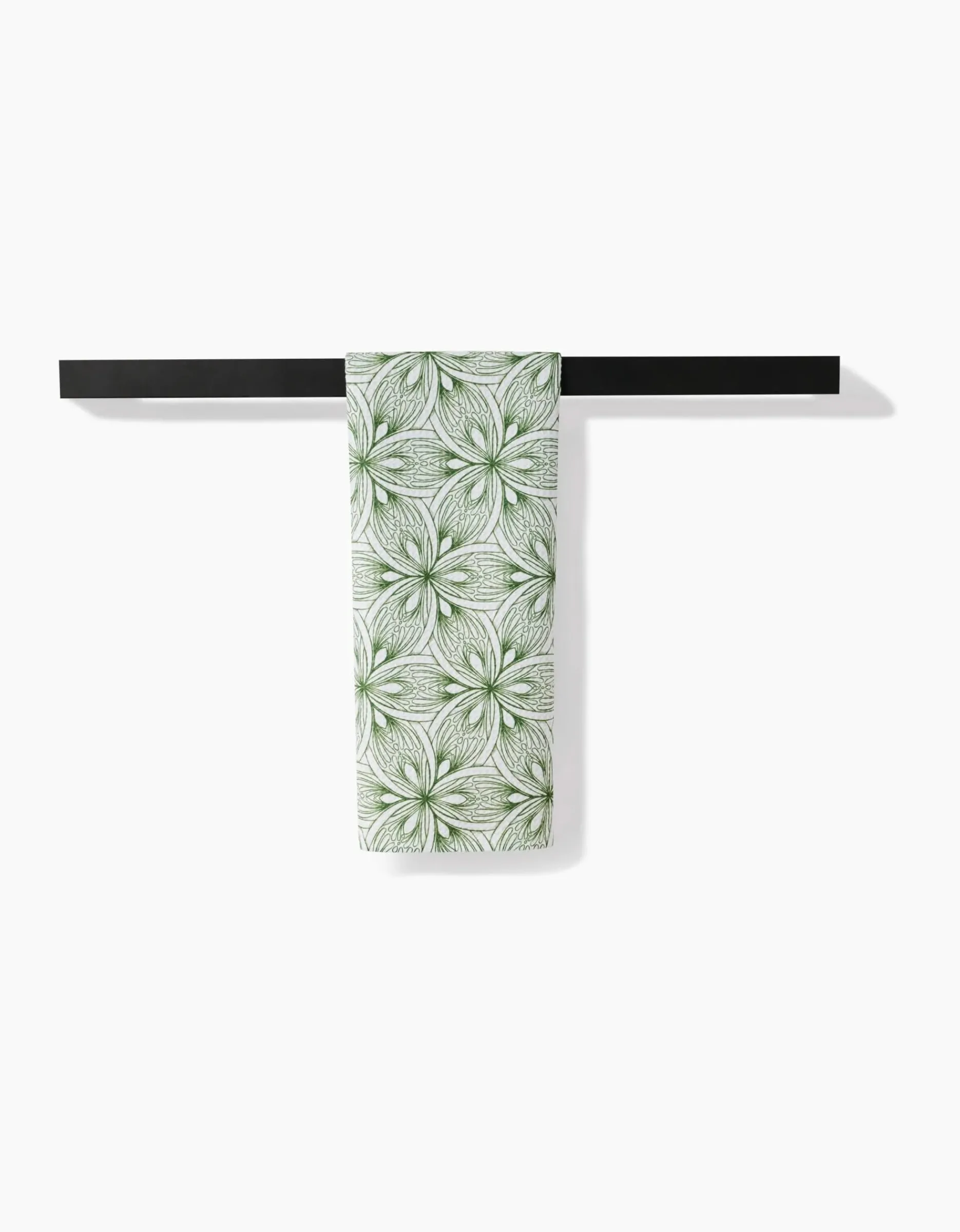 GEOMETRY Interlaced Petals Tea Towel