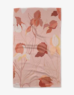GEOMETRY Iris Tea Towel