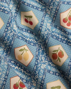 GEOMETRY Italian Tiles Tablecloth