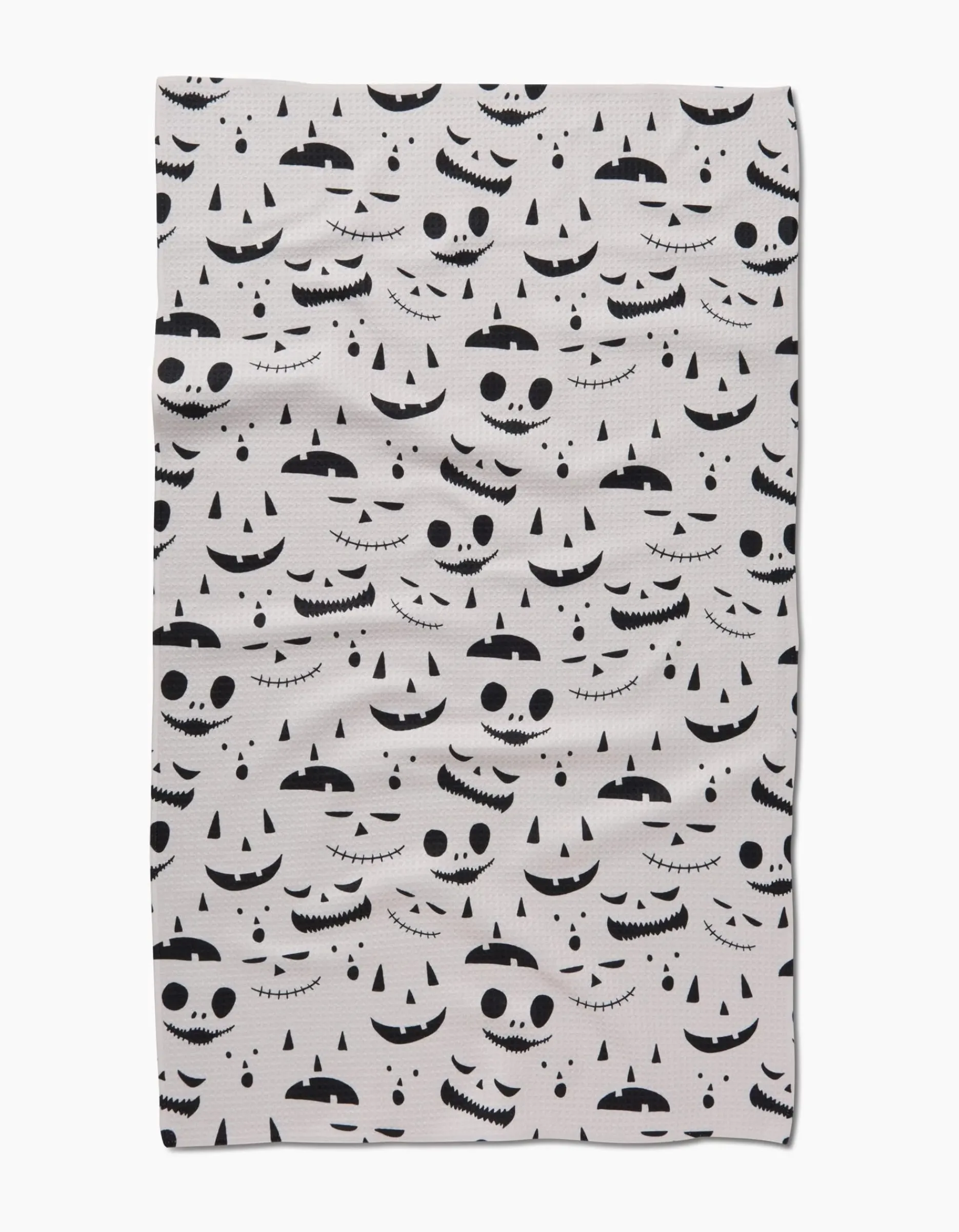 GEOMETRY Jack O Lantern Cream Tea Towel