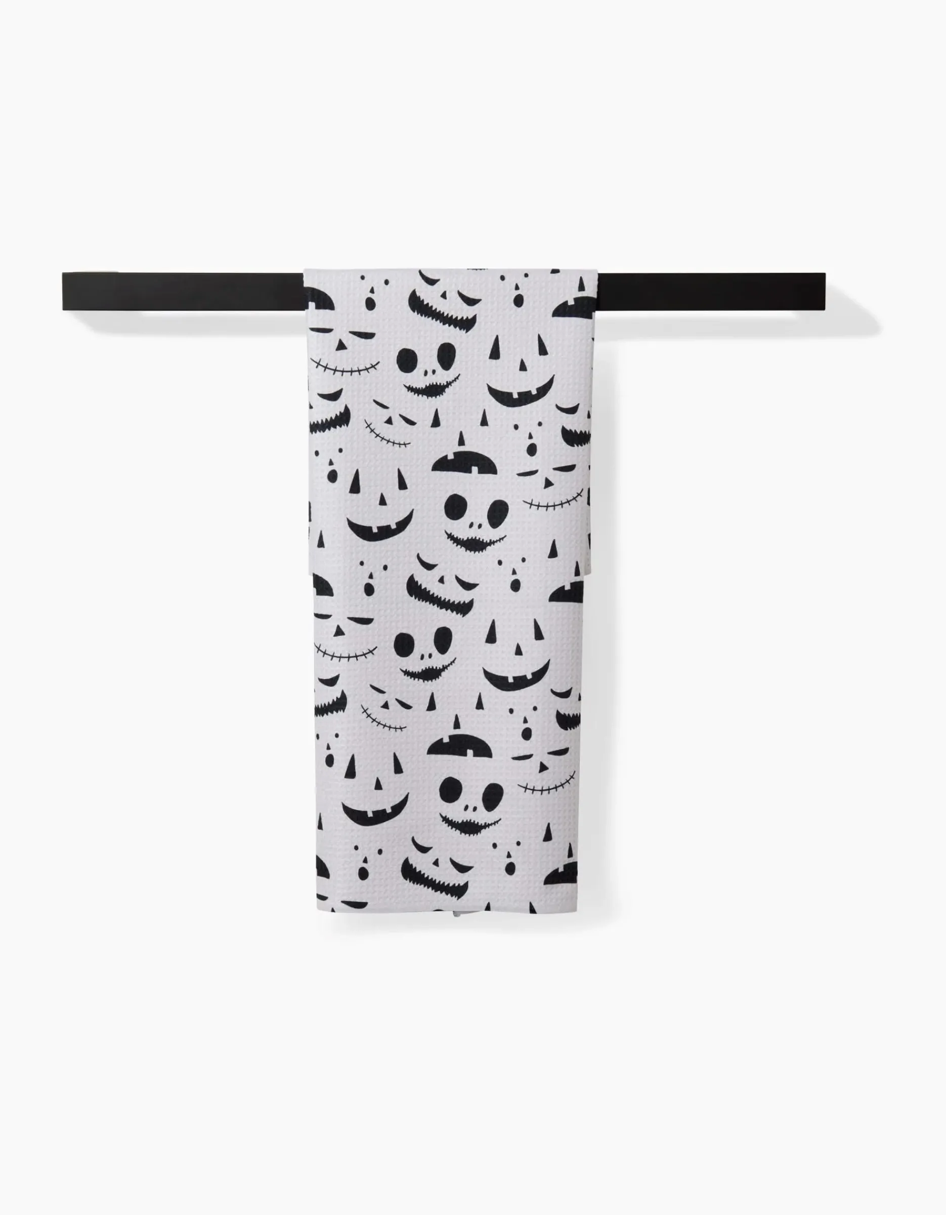 GEOMETRY Jack O Lantern Cream Tea Towel
