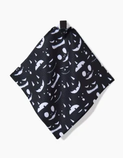 GEOMETRY Jack O Lantern Jamboree Dishcloth Set