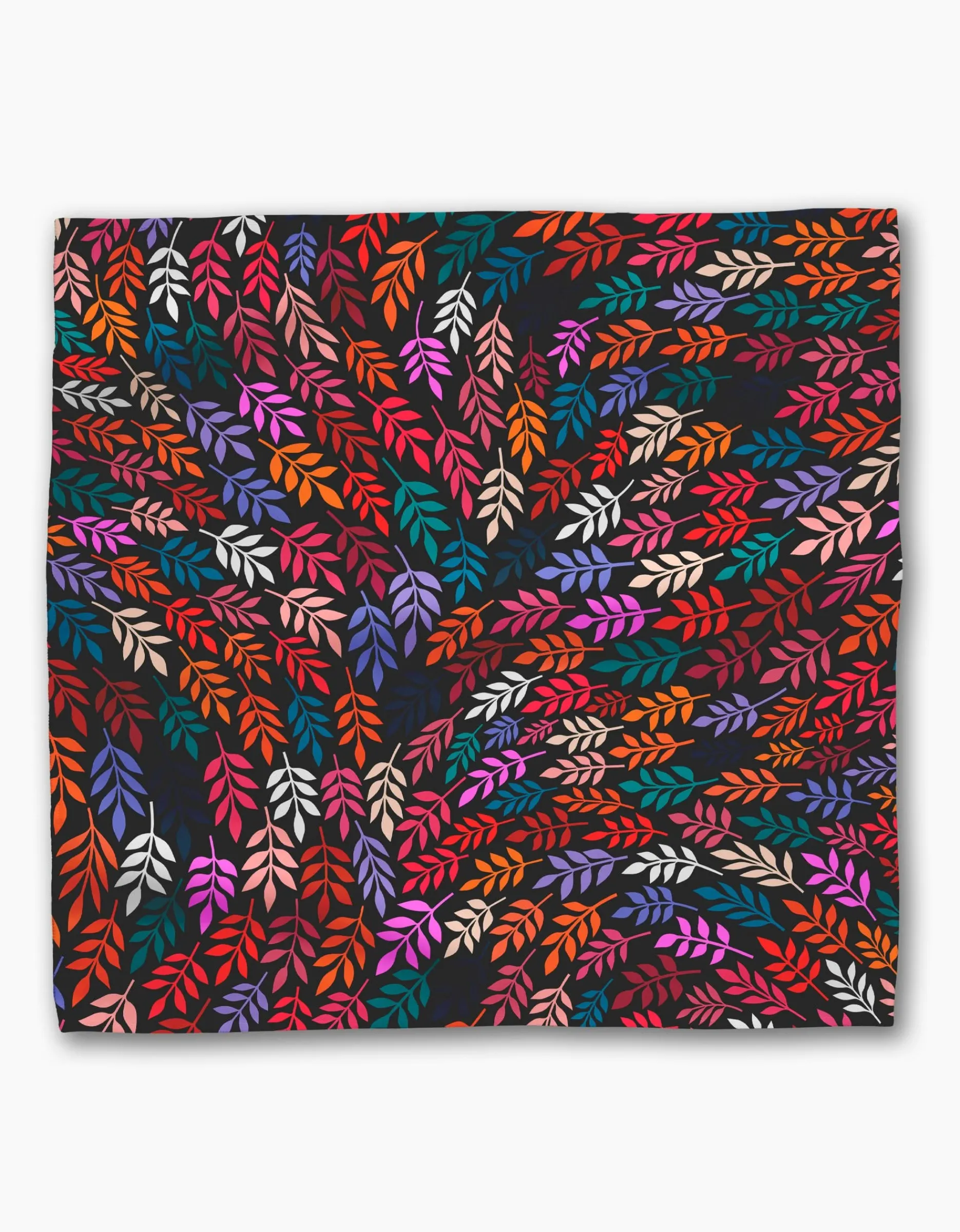 GEOMETRY Jewel Leaf Swirl Dinner Napkin Set