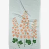 GEOMETRY July Delphinium Tea Towel