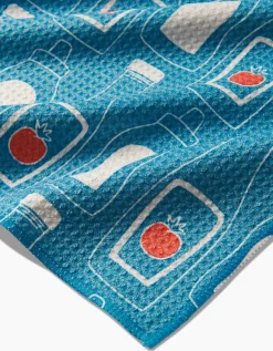 GEOMETRY July Squeeze Tea Towel