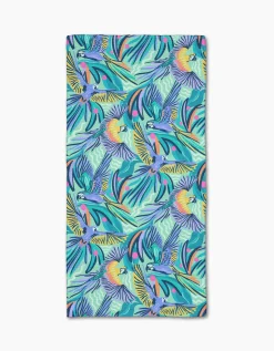 GEOMETRY Jungle Birds Bar Towel
