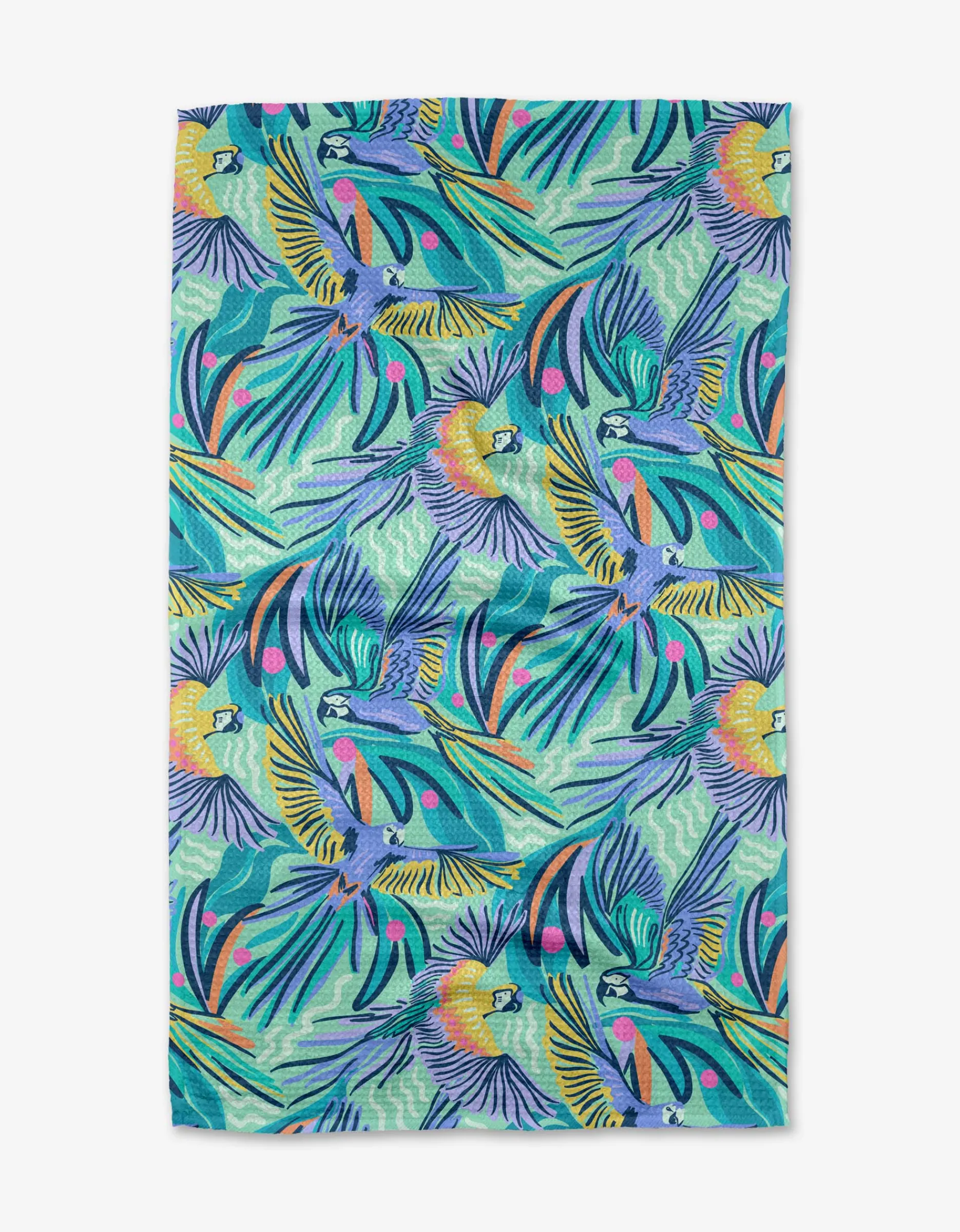 GEOMETRY Jungle Birds Tea Towel