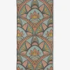 GEOMETRY Jungle Sunrise Beach Towel