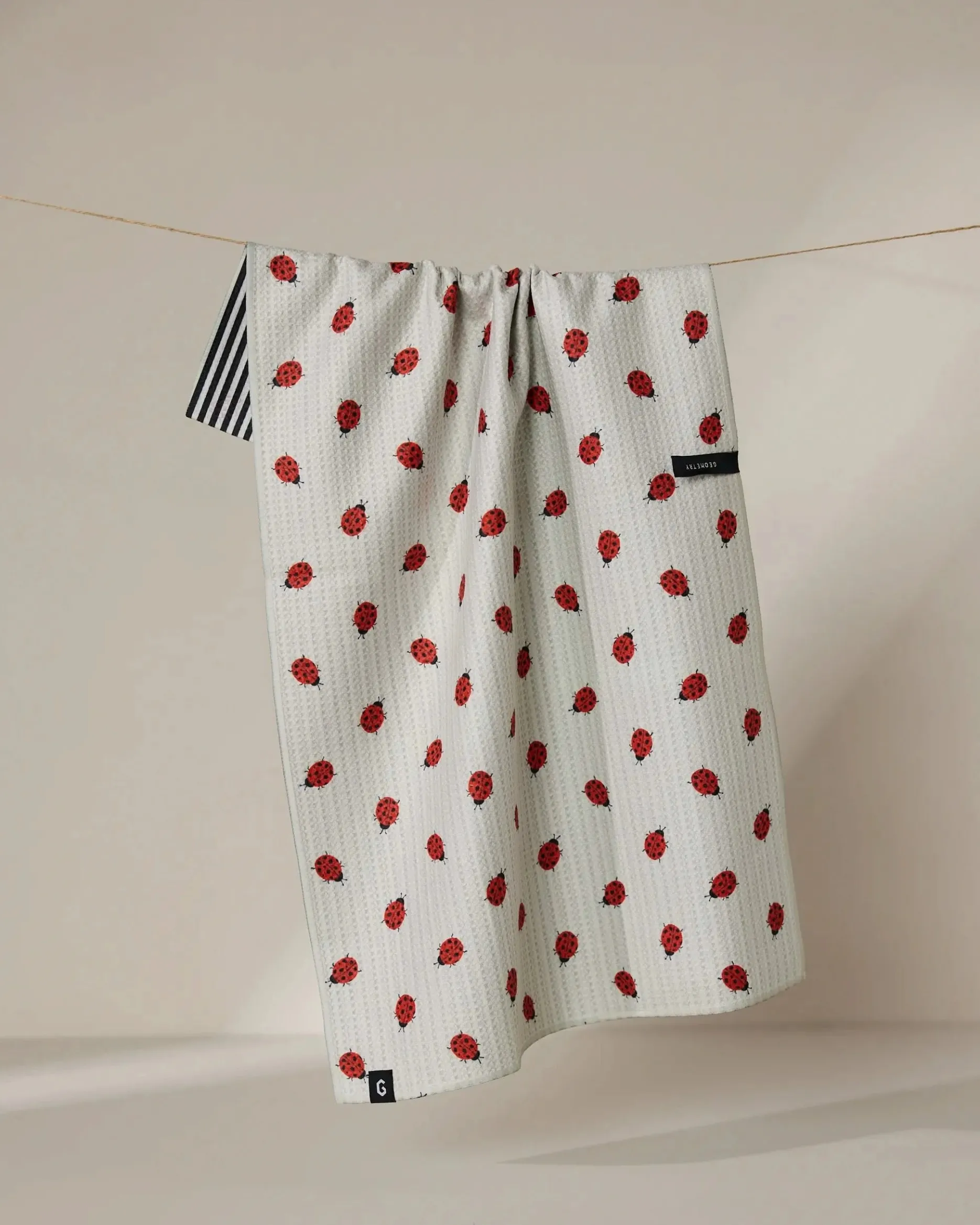 GEOMETRY Lady Double-Sided Tea Towel