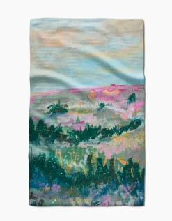 GEOMETRY Land of Milk and Honey Tea Towel