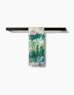 GEOMETRY Land of Milk and Honey Tea Towel