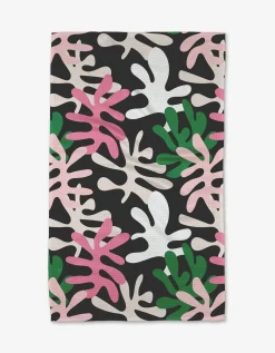 GEOMETRY Late Night Tea Towel