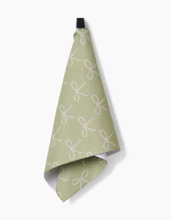 GEOMETRY Lattice Bows Bar Towel
