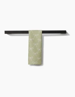 GEOMETRY Lattice Bows Bar Towel