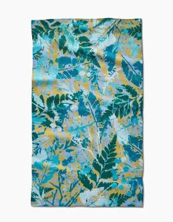 GEOMETRY Leafy Bush Tea Towel